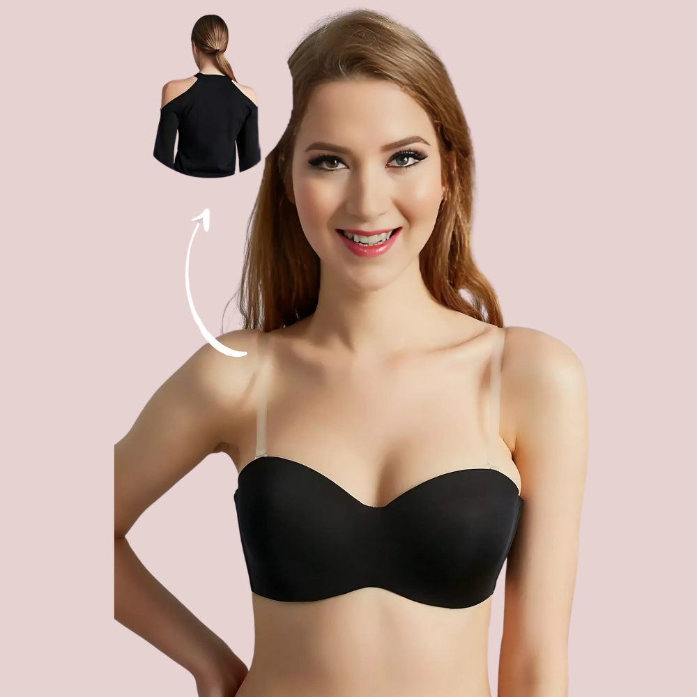 Air Light Push-Up Bra with invisible straps