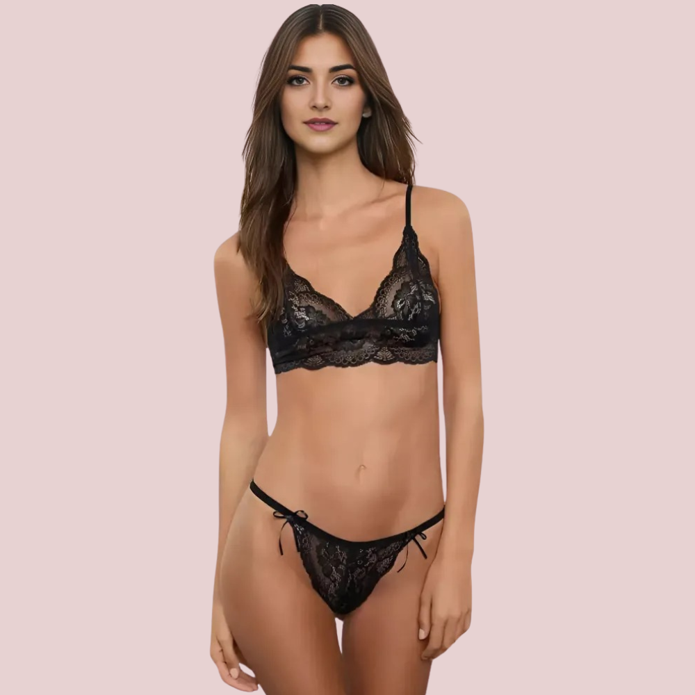 Bliss Veil Bralette & Brazilian