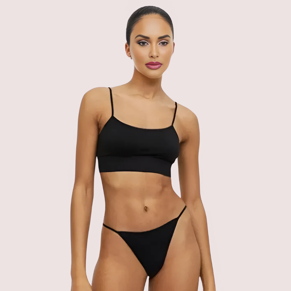 Athleisure Allure Sports Bra & G-String Set