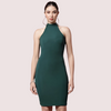Women&#39;s Forest Green One-Piece Dress