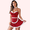 French Daina Sexy Roleplay Outfit with Luxury Panty Gift