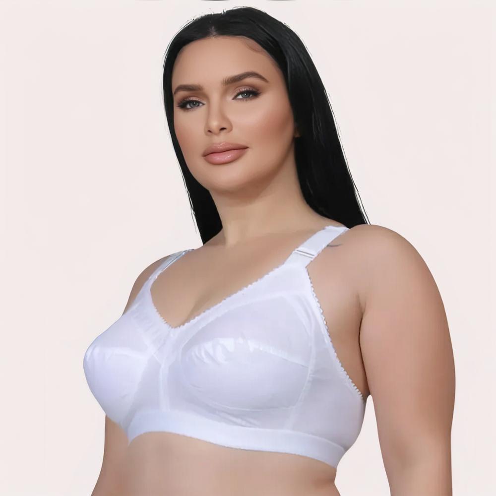 FD Plus Size Sweat-Absorbent Bra – Soft, Breathable &amp; Summer-Ready