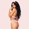 French Daina Hospital Honey Costume with Luxury Panty Gift